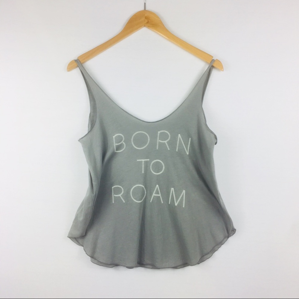 Born to Roam Tank Sleeveless Shirt
